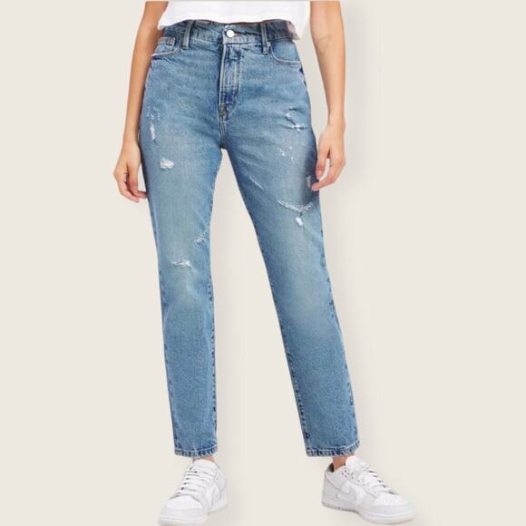 NWT | Good American | Good Classics | Distressed | INDIGO46 | Various Sizes - Picture 1 of 14